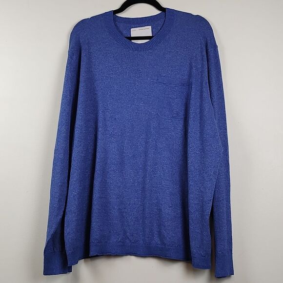 Banana Republic Heritage Collection Linen Blend Crew Neck Sweater Size XXL - Picture 9 of 10